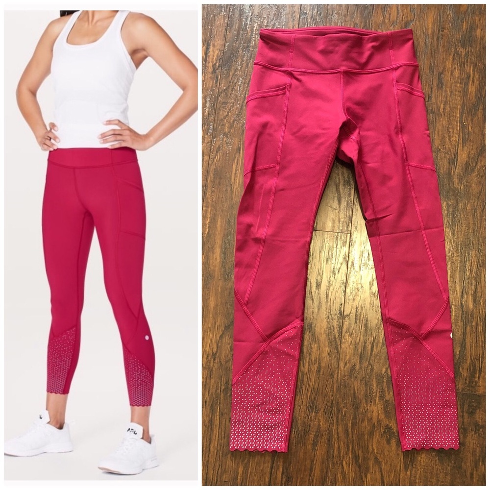 🧡Lululemon Tight Stuff II 7/8 leggings